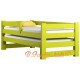 Trundle roll-out solid wood daybed Pablo 200x90 cm
