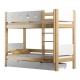 Solid pine wood bunk bed Walter 160x70 cm