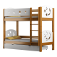 Solid pine wood bunk bed Luna 200x90 cm