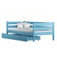 Solid pine wood junior daybed Carlo 160x70 cm