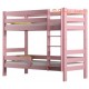 Solid pine wood bunk bed Casper 190x80 cm