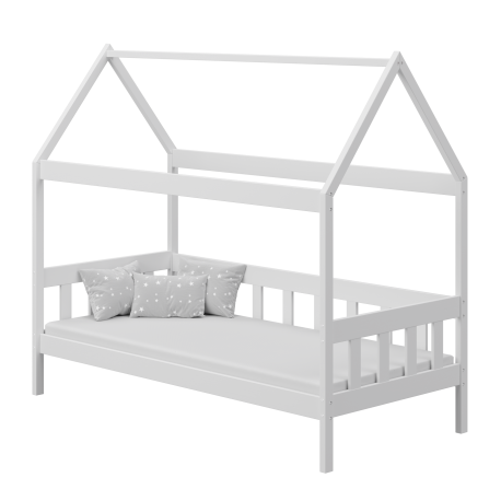 Solid pine wood junior daybed House 160x80 cm