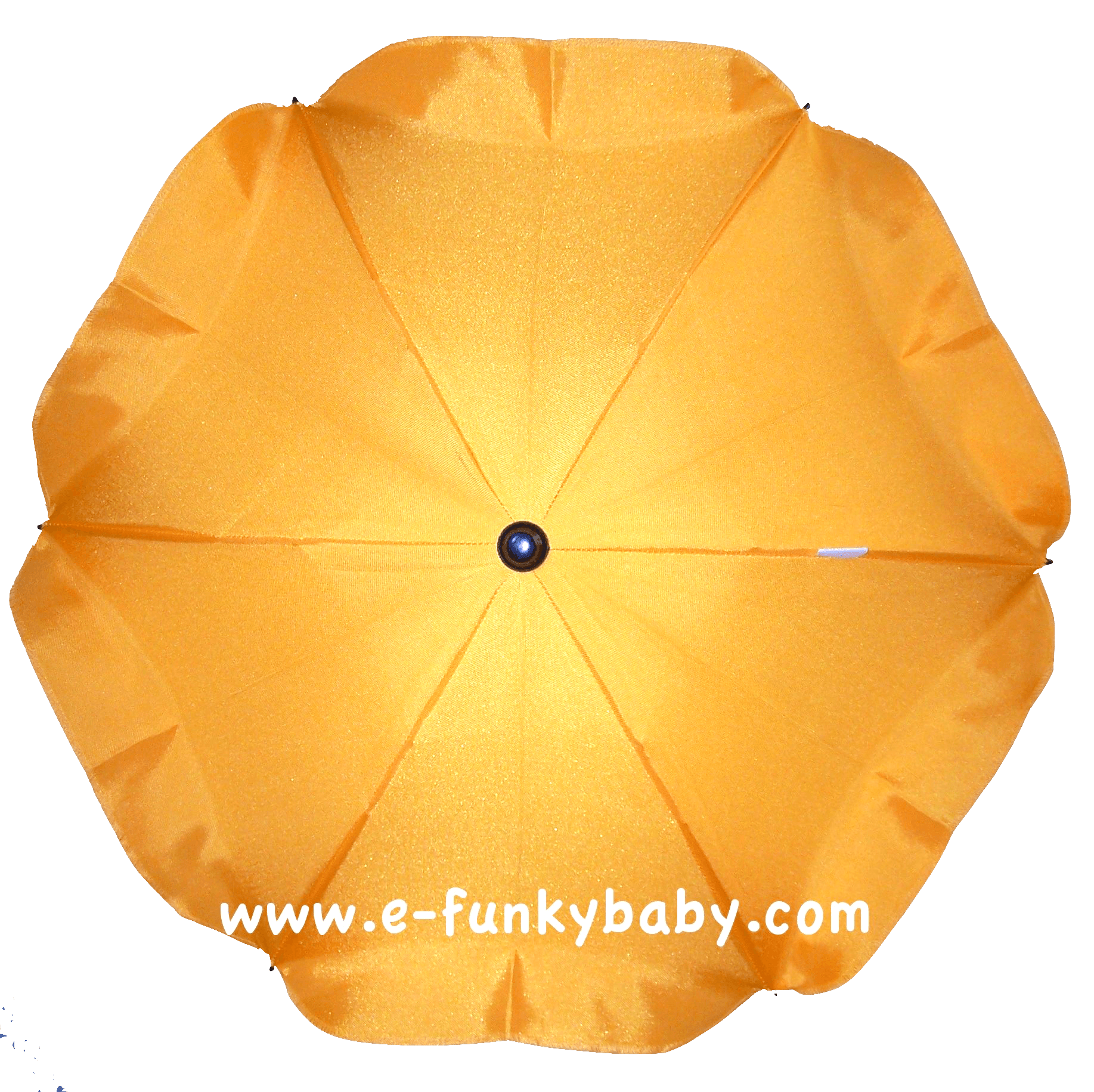 yellow umbrella stroller