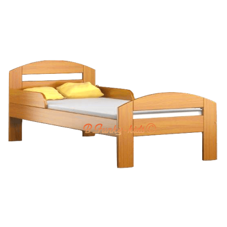 Pine wood junior bed Timmy 160x80 cm