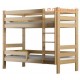 Solid pine wood bunk bed Casper 180x80 cm