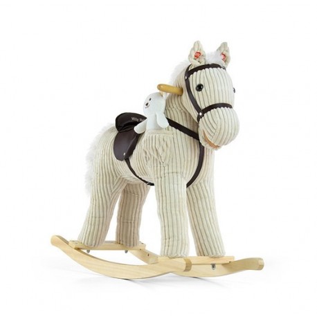 Rocking horse Pony beige