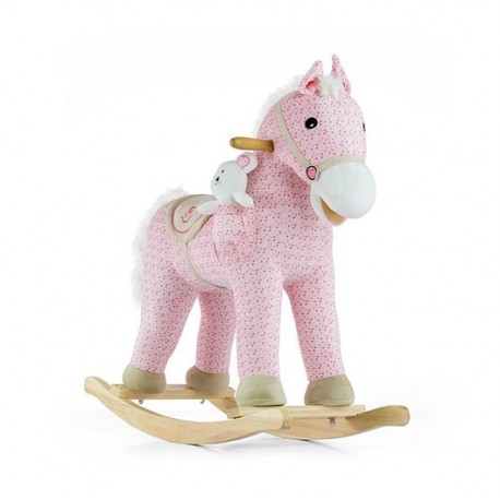Rocking horse Pony pink