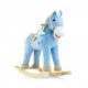 Rocking horse Pony blue