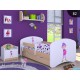 Toddler junior bed Happy Pear Collection with drawer and mattress 140x70 cm