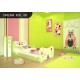 Toddler junior bed Green Dreams Collection with drawer and mattress