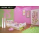 Toddler junior bed Pear Dreams Collection with drawer and mattress