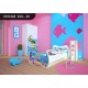 Toddler junior bed Pear Dreams Collection with drawer and mattress
