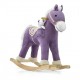 Rocking horse Pony purple