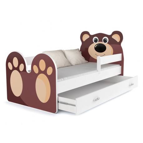 Toddler Junior Bed Bear With Drawer Cots Beds Toddler Junior Bed Bear With Drawer Cots Beds