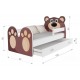 Toddler junior bed Bear with drawer