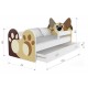 Toddler junior bed Doggie with drawer