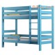 Solid pine wood bunk bed Casper 160x70 cm