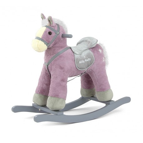 Rocking horse Pepe purple