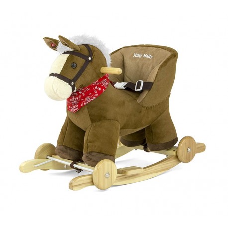 Rocking horse Polly brown
